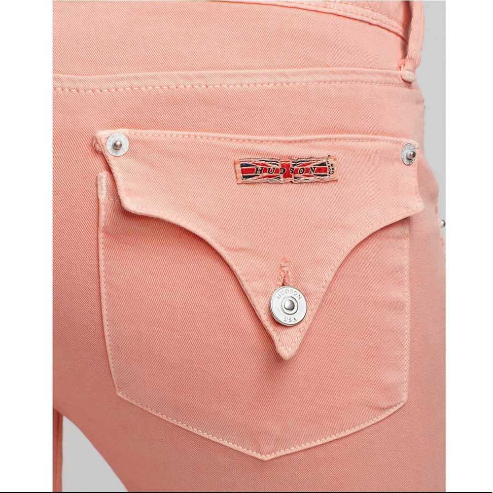 SOLD OUT! RARE!! Hudson Collin Skinny Peach Jeans